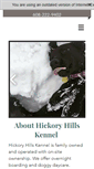 Mobile Screenshot of hickoryhillskennels.com